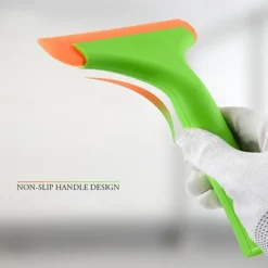 Super Flexible Silicone Squeegee Auto Water Blade Water Wiper Shower Squeegee Long Handle for Car Windshield Window