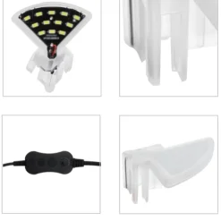 Super Slim LED Aquarium Light Lighting plants Grow Light Aquatic Plant Lighting Waterproof Clip-on Lamp For Fish Tank