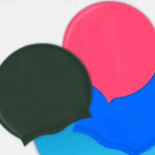 Swim Cap for Adults Silicone Breathability Stretchy Comfortable Swimming Surfing