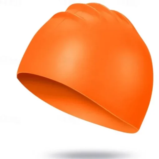 Swim Cap for Adults Silicone Breathability Stretchy Comfortable Swimming Surfing