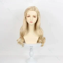 Synthetic Hair Cosplay Wig Glinda Cosplay Wig Costume Adult Women Halloween Roleplay Wig For Carvinal