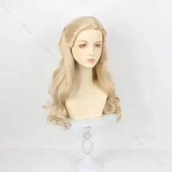 Synthetic Hair Cosplay Wig Glinda Cosplay Wig Costume Adult Women Halloween Roleplay Wig For Carvinal