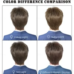 Synthetic Wig Curly kinky Straight Asymmetrical With Headband Machine Made Wig 10 inch A1 Synthetic Hair Women's Classic Comfortable Color Gradient Multi-color