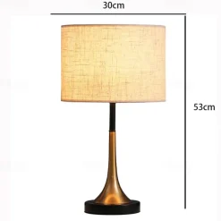 Table Lamp Bedside lamps 53cm 3000K Modern Contemporary Nordic Style for Living Room Indoor Metal 85-265V