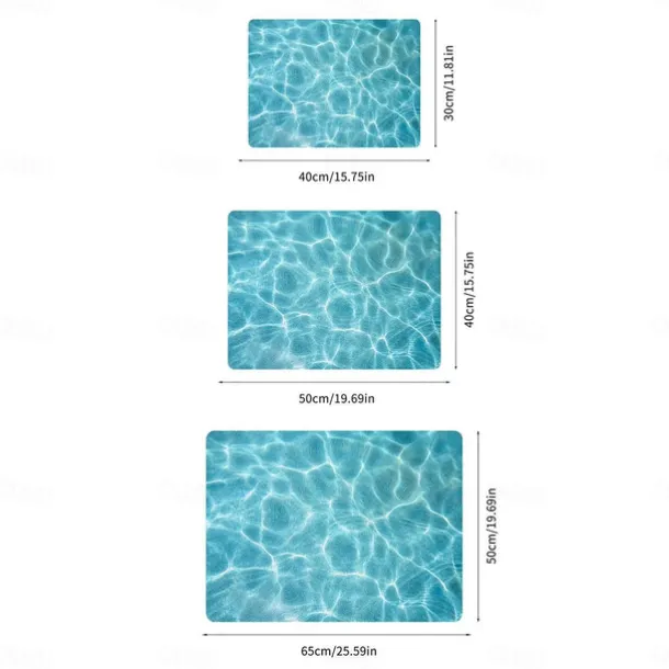 Table Mat Draining Mat Bar Heat iInsulation Non-slip Mat Household Kitchen Utensils Drying Mat