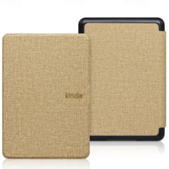 Tablet Case Cover For Amazon Kindle Paperwhite 6.8'' 11th 2021 Waterproof Smart Auto Wake / Sleep Full Body Protective Solid Colored Oxford Cloth Plastic