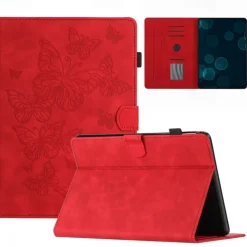 Tablet Case Cover For Amazon Kindle Fire HD 10 / Plus 2021 Fire HD 8 / Plus 2020 Fire HD 8 (2017) Fire 7 (2017) Paperwhite 6.8'' 11th Paperwhite 6'' 10th with Stand Holder Flip Card Holder Butterfly