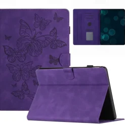 Tablet Case Cover For Amazon Kindle Fire HD 10 / Plus 2021 Fire HD 8 / Plus 2020 Fire HD 8 (2017) Fire 7 (2017) Paperwhite 6.8'' 11th Paperwhite 6'' 10th with Stand Holder Flip Card Holder Butterfly