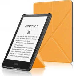 Tablet Case Cover For Amazon Kindle Paperwhite 6.8'' 11th Paperwhite 6'' 10th Kindle Oasis 7.0-in Kindle 6.0-in 2021 2020 with Stand Holder Smart Auto Wake / Sleep Dustproof Solid Colored Canvas