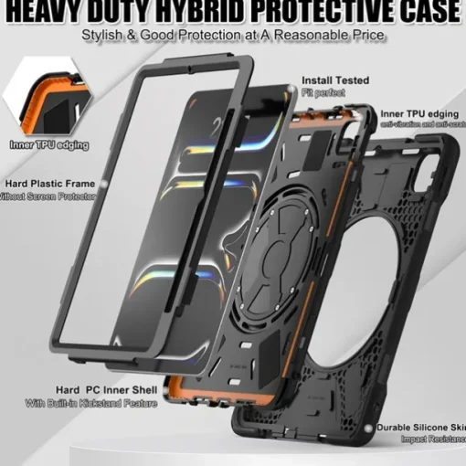 Tablet Case Cover For Apple iPad Air 11"(2024) iPad Air 13"(2024) iPad Pro 11"(2024) iPad Pro 13"(2024) iPad 10th 10.9'' iPad Air 5th 4th 10.9" ipad 9th 8th 7th Generation 10.2 inch iPad Pro 4th