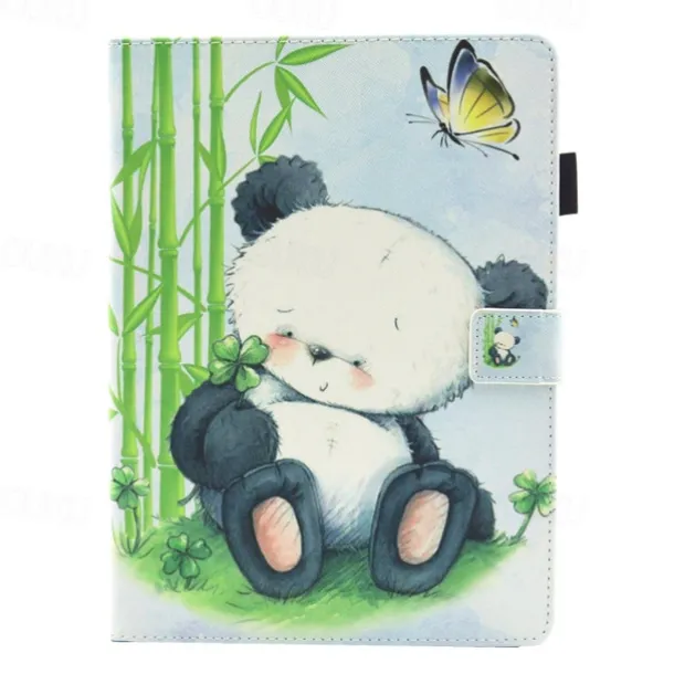Tablet Case Cover For Apple iPad Air 5th 4th 10.9" ipad 9th 8th 7th Generation 10.2 inch 360° Rotation Magnetic Shockproof Butterfly Panda Scenery TPU PU Leather