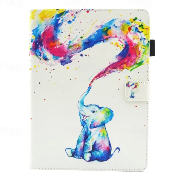 Tablet Case Cover For Apple iPad Air 5th 4th 10.9" ipad 9th 8th 7th Generation 10.2 inch 360° Rotation Magnetic Shockproof Butterfly Panda Scenery TPU PU Leather