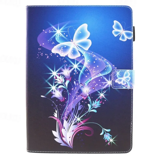Tablet Case Cover For Apple iPad Air 5th 4th 10.9" ipad 9th 8th 7th Generation 10.2 inch 360° Rotation Magnetic Shockproof Butterfly Panda Scenery TPU PU Leather