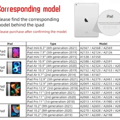 Tablet Case Cover For Apple iPad Air 5th 4th 10.9