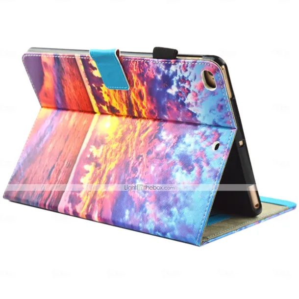 Tablet Case Cover For Apple iPad Air 5th 4th 10.9" ipad 9th 8th 7th Generation 10.2 inch 360° Rotation Magnetic Shockproof Butterfly Panda Scenery TPU PU Leather