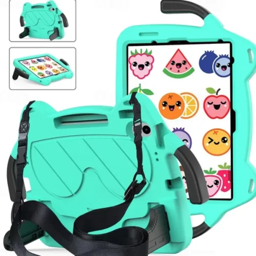 Tablet Case Cover For Apple iPad 10th 10.9'' iPad Air 5th 4th 10.9" ipad 9th 8th 7th Generation 10.2 inch iPad Air 3rd 10.5'' iPad Pro 1st 11'' Handle Pencil Holder Shoulder Strap Cartoon PC