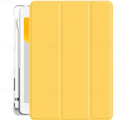 Tablet Case Cover For Apple iPad Air 5th 4th 10.9" ipad 9th 8th 7th Generation 10.2 inch iPad Pro 3rd 11'' iPad Pro 2nd 11'' iPad Pro 1st 11'' 2022 2021 2020 2019 2018 Portable Pencil Holder Trifold