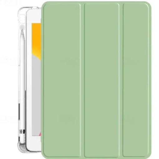 Tablet Case Cover For Apple iPad Air 5th 4th 10.9" ipad 9th 8th 7th Generation 10.2 inch iPad Pro 3rd 11'' iPad Pro 2nd 11'' iPad Pro 1st 11'' 2022 2021 2020 2019 2018 Portable Pencil Holder Trifold