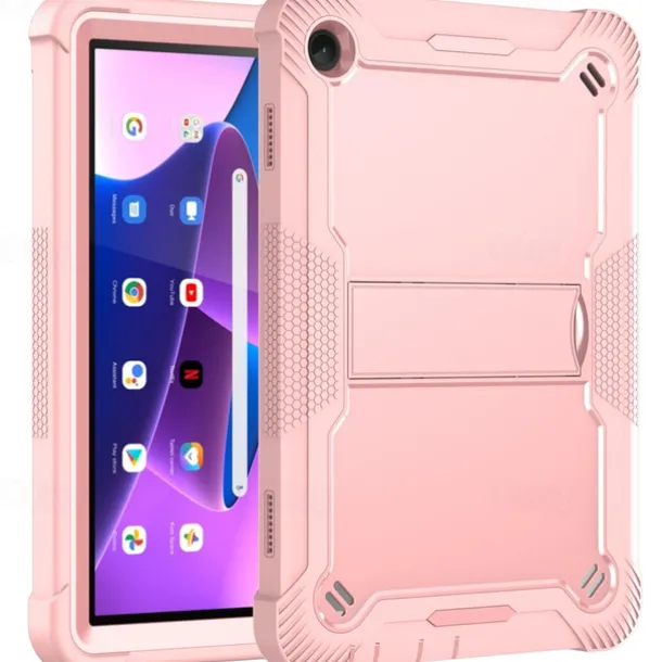 Tablet Case Cover For Lenovo M10 Plus 3rd Gen 10.6" TB-125/128 M10 FHD Plus 2nd Gen 10.3" TB-X606 M10 HD 2nd Gen 10.1" TB-X306 M10 3rd Gen TB-328 Armor Defender Rugged Protective with Adjustable