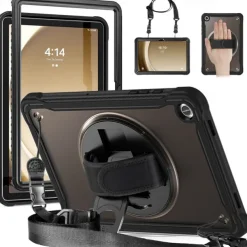 Tablet Case Cover For Samsung Galaxy Tab A9 8.7" A9 Plus 11" Portable Handle Pencil Holder Armor TPU PC