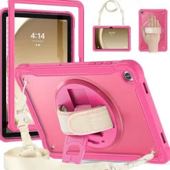 Tablet Case Cover For Samsung Galaxy Tab A9 8.7" A9 Plus 11" Portable Handle Pencil Holder Armor TPU PC