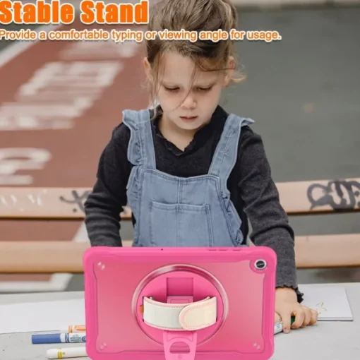 Tablet Case Cover For Samsung Galaxy Tab A9 8.7" A9 Plus 11" Portable Handle Pencil Holder Armor TPU PC