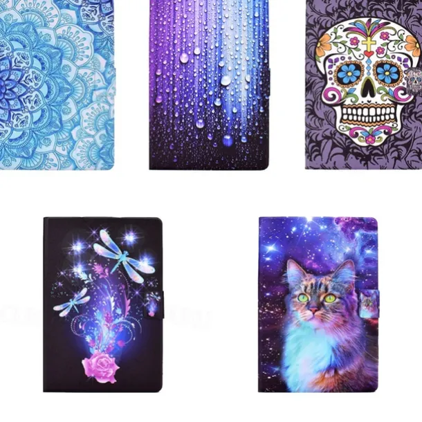 Tablet Case Cover For Samsung Galaxy Tab S8 11'' S7 11'' S6 Lite 10.4" A8 10.5'' A7 Lite 8.7'' A7 10.4'' A 8.0" 2022 2021 2020 2019 with Stand Holder Flip Card Holder Graphic TPU PU Leather