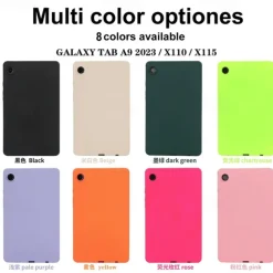 Tablet Case Cover For Samsung Galaxy Tab A9 8.7" S9 11 inch S9 Plus 12.4" S8 Plus 12.4'' S8 11'' S7 Plus 12.4" S7 11'' S6 Lite 10.4" A8 10.5'' A7 Lite 8.7'' Full Body Protective Shockproof TPU