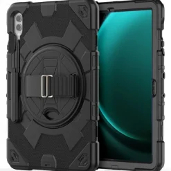 Tablet Case Cover For Samsung Galaxy Tab A9 8.7" S9 11 inch S9 Plus 12.4" A9 Plus 11" Portable Handle Pencil Holder Armor PC Silicone