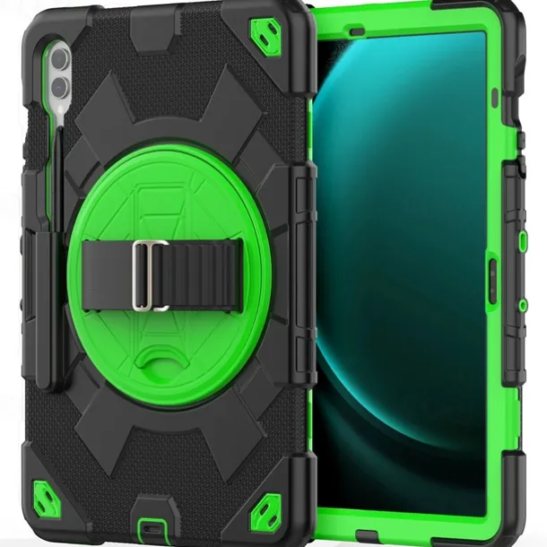 Tablet Case Cover For Samsung Galaxy Tab A9 8.7" S9 11 inch S9 Plus 12.4" A9 Plus 11" Portable Handle Pencil Holder Armor PC Silicone
