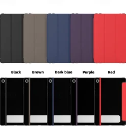 Tablet Case Cover For Samsung Galaxy Tab A9 8.7" A9 Plus 11" Portable Pencil Holder Trifold Stand TPU PU Leather