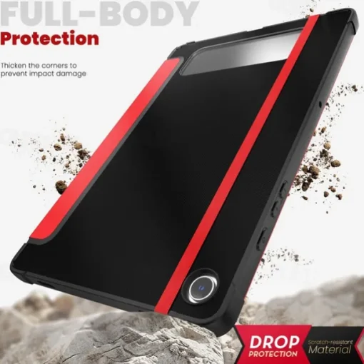 Tablet Case Cover For Samsung Galaxy Tab A9 8.7" A9 Plus 11" Portable Pencil Holder Trifold Stand TPU PU Leather