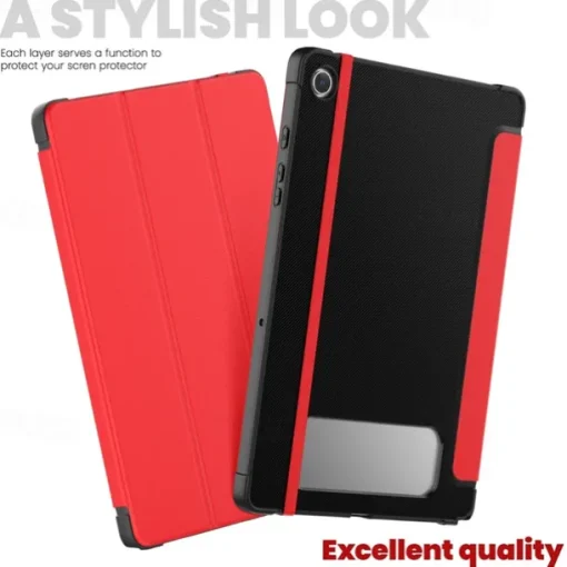 Tablet Case Cover For Samsung Galaxy Tab A9 8.7" A9 Plus 11" Portable Pencil Holder Trifold Stand TPU PU Leather