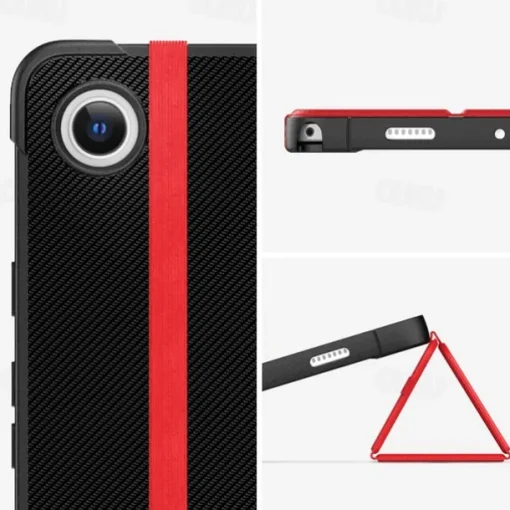 Tablet Case Cover For Samsung Galaxy Tab A9 8.7" A9 Plus 11" Portable Pencil Holder Trifold Stand TPU PU Leather