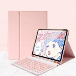 Tablet Computer Strap Keyboard For IPad 10th Protective Case With Keyboard, Keyboard Cover For IPad 11-inch 2018/2020/2021/2022,iPad Air4/Air5 10.9inch Case-Flip Bracket Cover-Keyboard Cover For IPad 10.2 Inch 7th/8th/9th.iPad 12.9inch.iPad 10.5inch