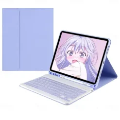 Tablet Computer Strap Keyboard For IPad 10th Protective Case With Keyboard, Keyboard Cover For IPad 11-inch 2018/2020/2021/2022,iPad Air4/Air5 10.9inch Case-Flip Bracket Cover-Keyboard Cover For IPad 10.2 Inch 7th/8th/9th.iPad 12.9inch.iPad 10.5inch