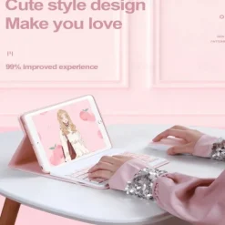 Tablet Computer Strap Keyboard For IPad 10th Protective Case With Keyboard, Keyboard Cover For IPad 11-inch 2018/2020/2021/2022,iPad Air4/Air5 10.9inch Case-Flip Bracket Cover-Keyboard Cover For IPad 10.2 Inch 7th/8th/9th.iPad 12.9inch.iPad 10.5inch