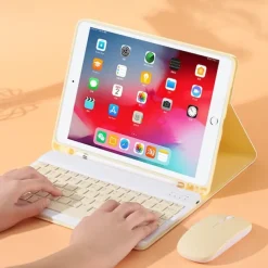 Tablet Computer Strap Keyboard For IPad 10th Protective Case With Keyboard, Keyboard Cover For IPad 11-inch 2018/2020/2021/2022,iPad Air4/Air5 10.9inch Case-Flip Bracket Cover-Keyboard Cover For IPad 10.2 Inch 7th/8th/9th.iPad 12.9inch.iPad 10.5inch