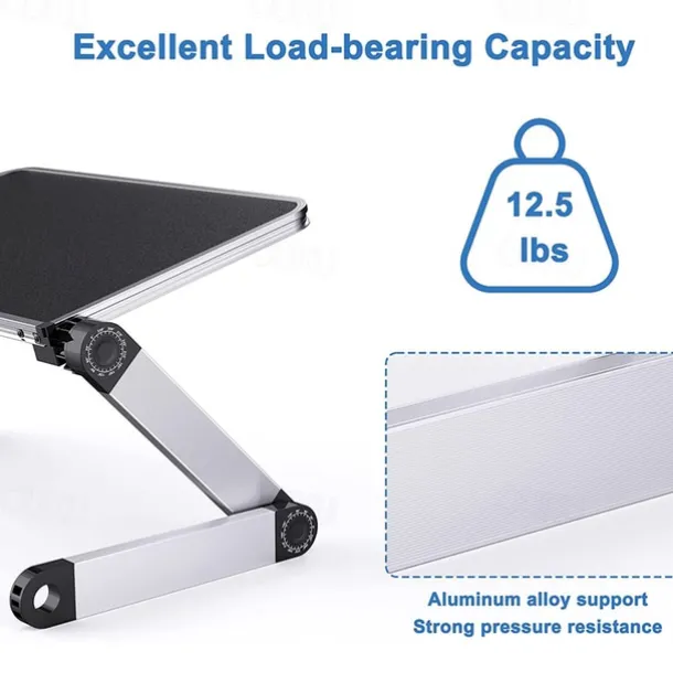Tablet Stand Portable Rotatable Foldable Phone Holder for Home Desk Bedside Compatible with iPad Laptop Phone Accessory