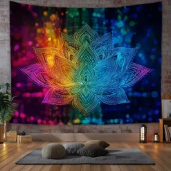 Tapestry Blanket Wall Hangings Seven Chakra Yoga Meditation Sports Bedroom Living Room Dorm Decorations Wall Door Background