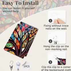 Tarot Divination Astrology Hanging Tapestry Wall Art Large Tapestry Mural Decor Photograph Backdrop Blanket Curtain Home Bedroom Living Room Decoration