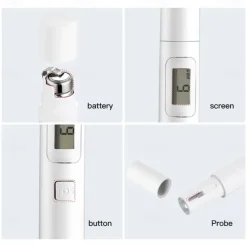 TDS Digital Water Tester Water Test Pen Water Quality Analysis Meter Water Purity Check 0-9999 ppm Measurement Hardness Tester