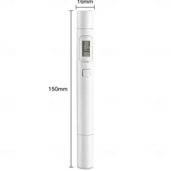 TDS Digital Water Tester Water Test Pen Water Quality Analysis Meter Water Purity Check 0-9999 ppm Measurement Hardness Tester