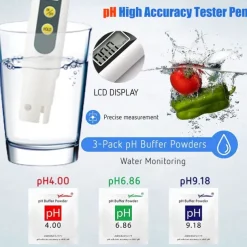 TDS Water Quality Tester Precise and Reliable Hydroponic Water pH Meter Ideal Water Testing Meter for Drinking Water Aquariums Indoor Gardens Homemade