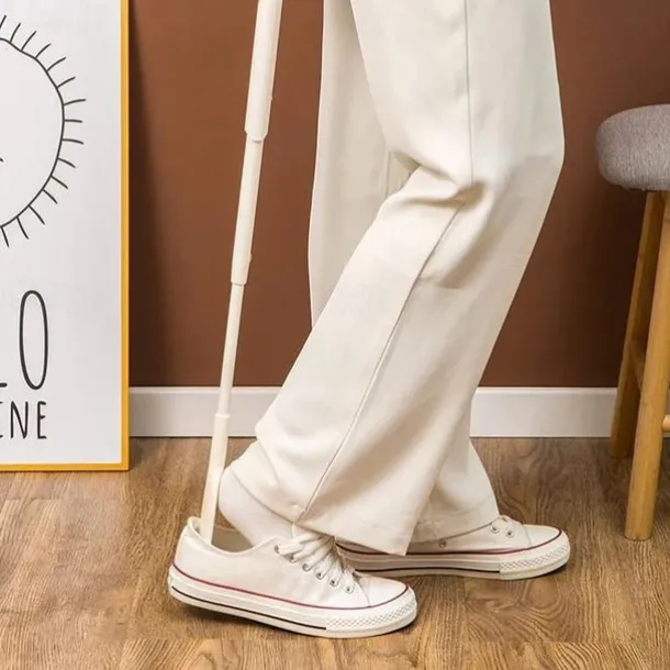 Telescopic Adjustable Length Shoe Horn, Retractable Shoe Pullout Shoe Horn, Portable Dressing Aid Stick Long Handle Shoe Horn For Seniors Men Women Kids