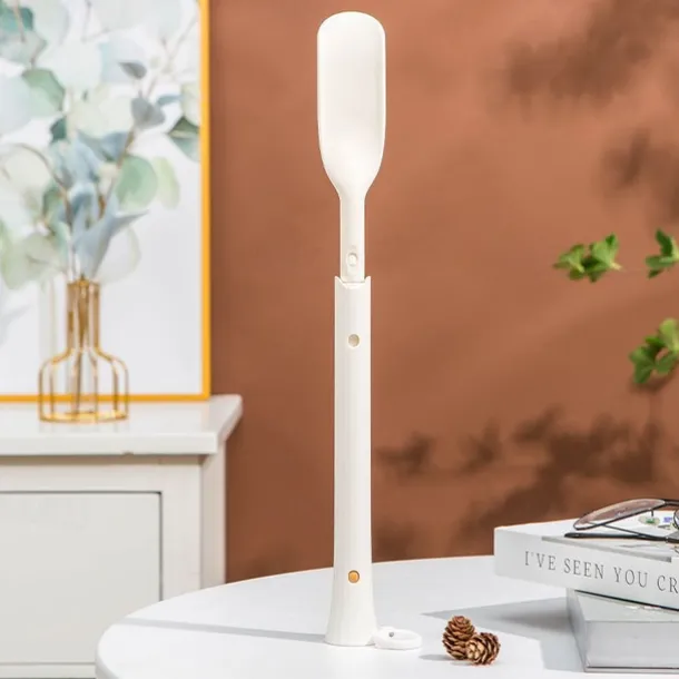 Telescopic Adjustable Length Shoe Horn, Retractable Shoe Pullout Shoe Horn, Portable Dressing Aid Stick Long Handle Shoe Horn For Seniors Men Women Kids