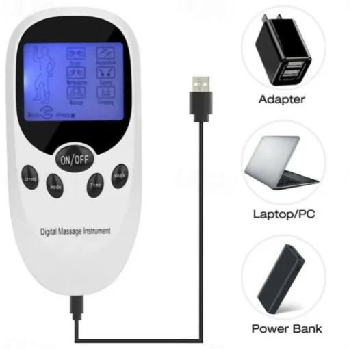Tens Machine Unit Electrical Massager Pulse Muscle Stimulator