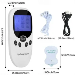 Tens Machine Unit Electrical Massager Pulse Muscle Stimulator