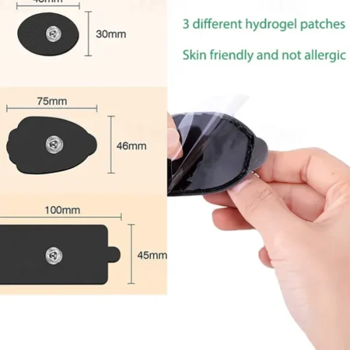 Tens Muscle Stimulator 36-Mode Electric EMS Acupuncture Body Massage Digital Therapy Slimming Machine Electrostimulator Dual Channel with 10 Pads Dust-Proof