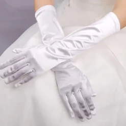Terylene Elbow Length Glove Simple / Gloves With Solid Wedding / Party Glove